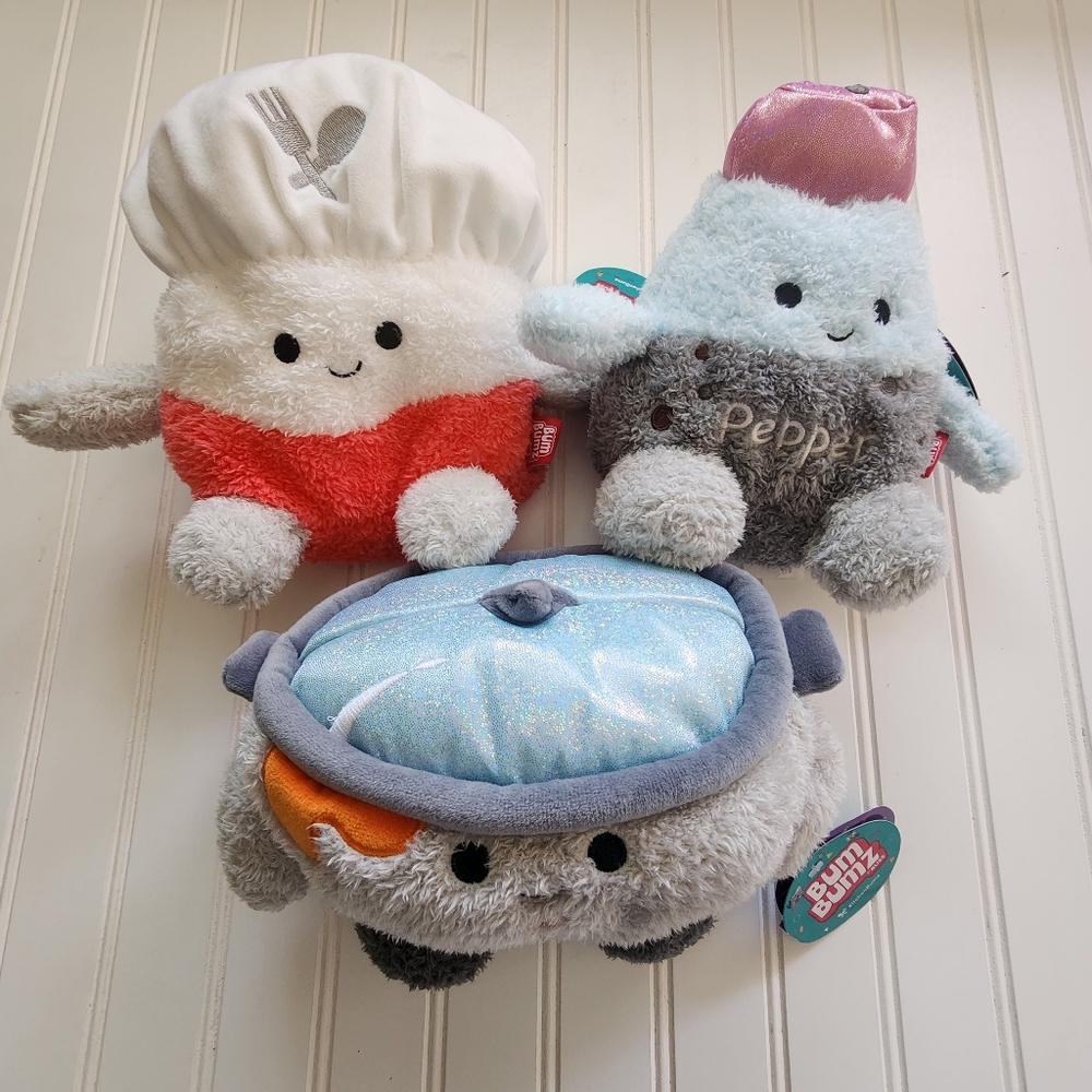 NWT x3 Bumbumz / kitchen series